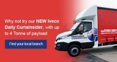 Iveco Daily 7 Tonne Curtainside available to test drive 